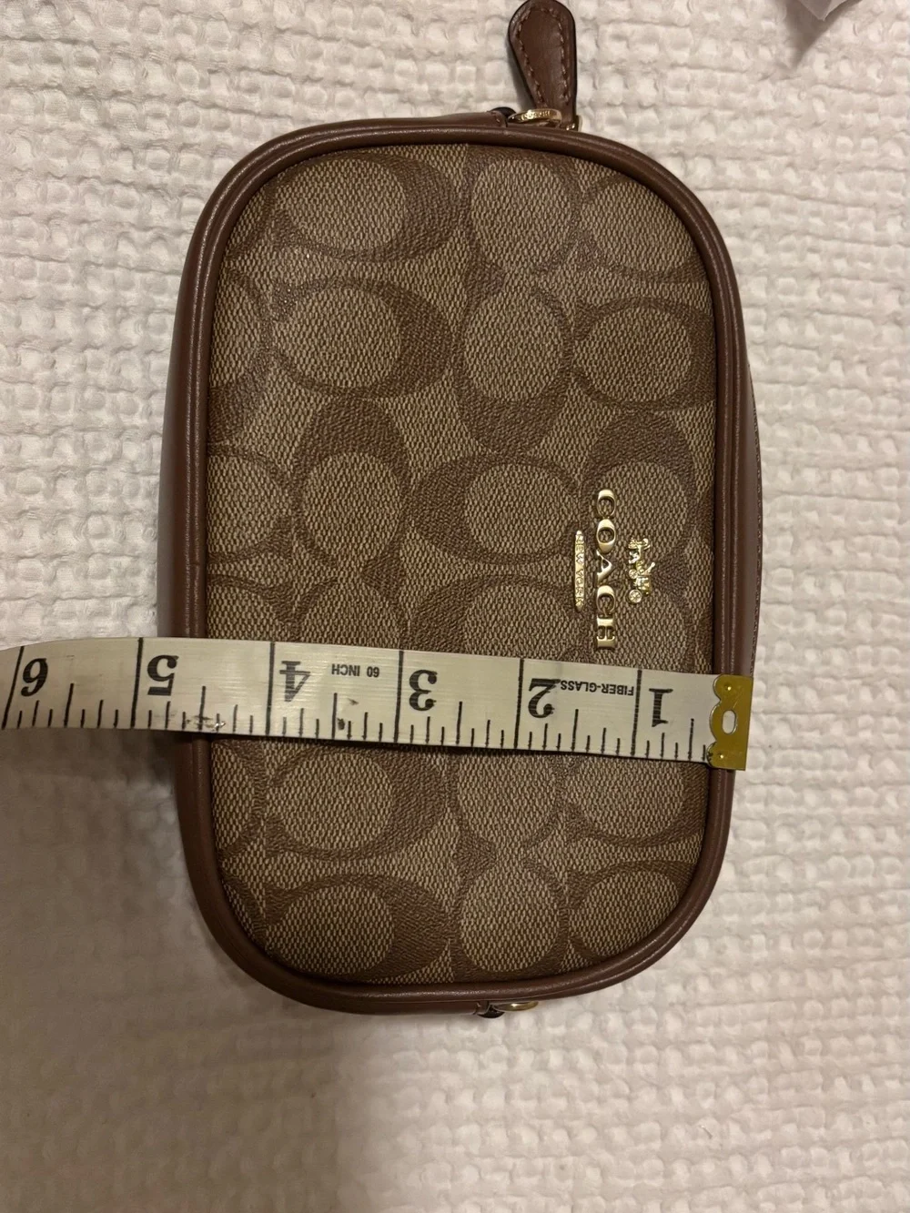 Coach mini Jamie Signature Canvas Camera Crossbody